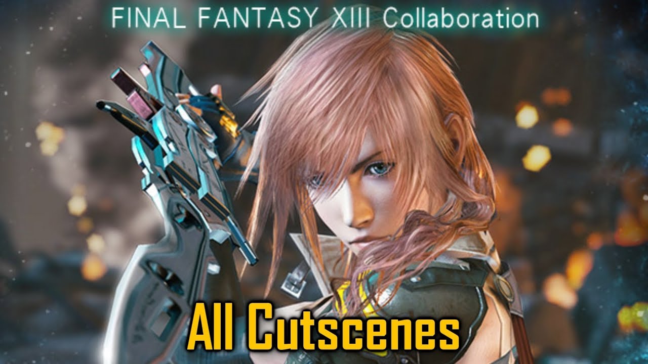 FFXIII Collaboration Lightning Resurrection Cutscenes Part 1 Mobius