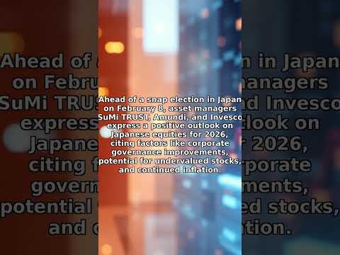 EXCLUSIVE: SuMi TRUST, Amundi, Invesco Positive On Japanese Equities, Ahead Of A Snap Election