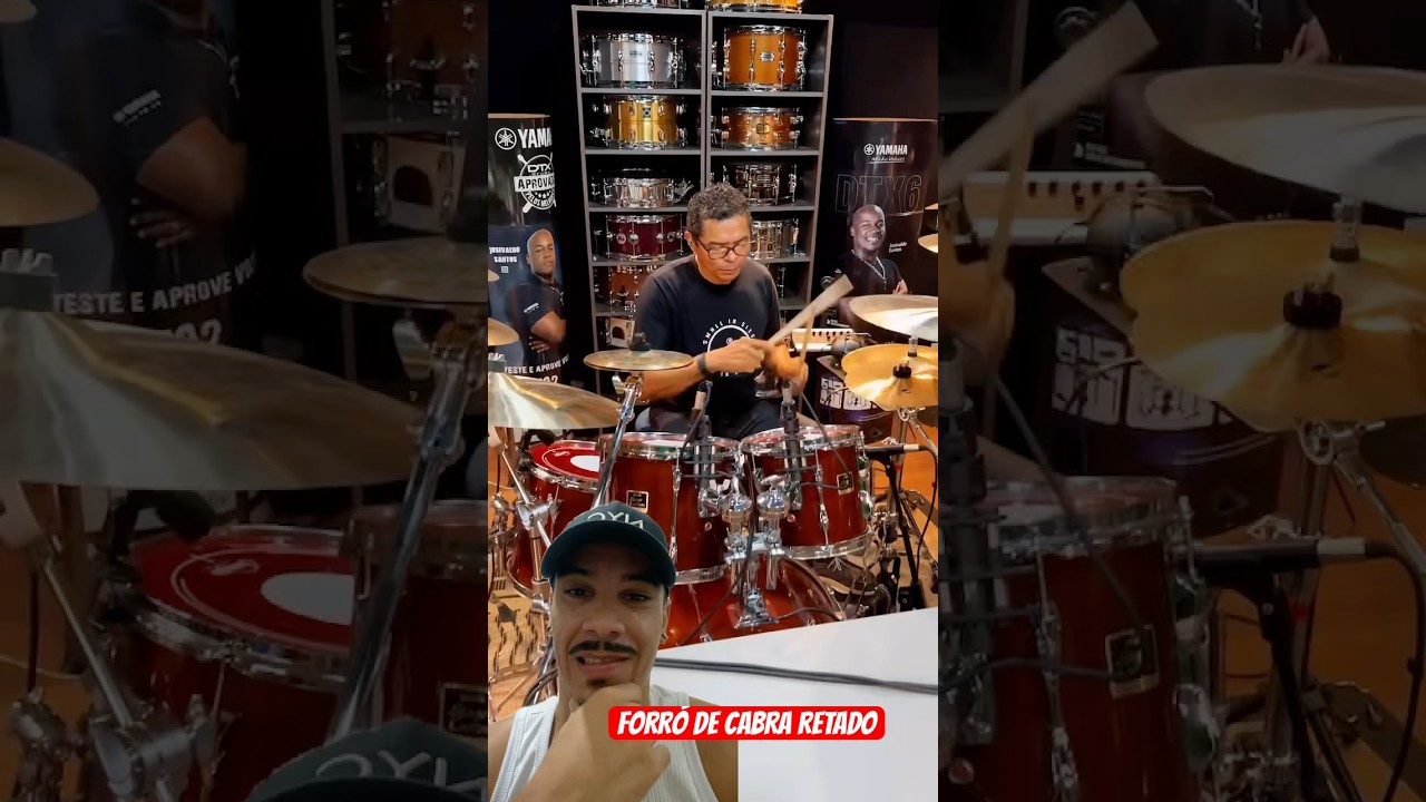 FORRÓ DE CABRA RETADO NA BATERIA (CARLINHOS PAPA-LÉGUAS) 🔥🥁