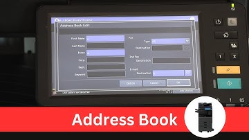 Address Book - Setup and Edit