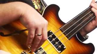 The Warwick Star Bass II - Maple - Fretless - product demo with Andy Irvine