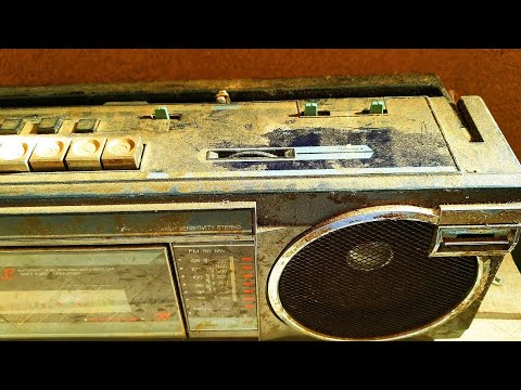 Restoring Most Dirty And Filthy Cassette Recorder | Learn How To Do Restoration