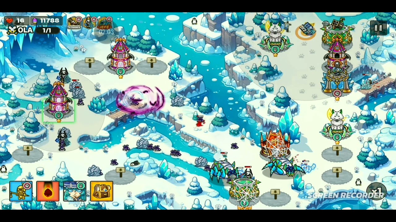 Como pasarse el piso 1 de la torre en gold tower defence