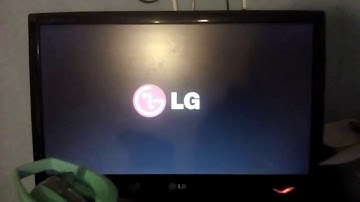 LG monitor startup and shutdown