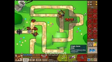 Bloons TD 5 Daily Challenge Dart Monkeys a Plenty