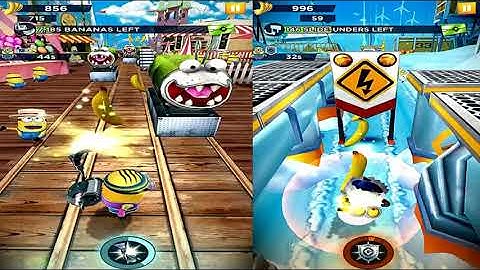 Despicable Me Minion Rush - Speed Run! Android Reverse Gameplay - Daily Challenge, Episode 358