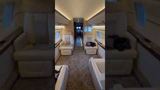 VIP Private Jet Cabin