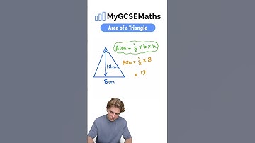 Area of a Triangle | GCSE Maths 2025
