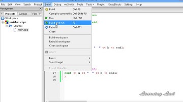 026  C++ Local Global Variable Scopes   CPP Video Tutorial