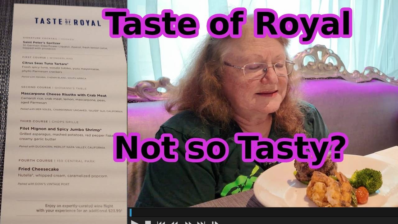 Was Taste of Royal as special as we expected? Anthem of the Seas November 2025 Wiggly cruise.