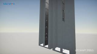 Lift Shaft Steels | Steel Structure | Marston Design Ltd - Steel Detailing Company
