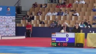 Cadet European Judo Cup Berlin 2016 Repechage -52 Kg Kraenkel Ger - Ballhaus Ger