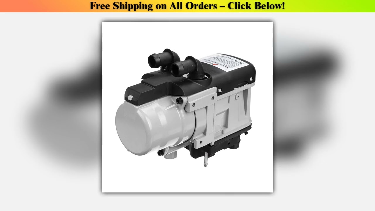 Haclory WH-A 5KW Water Plumbing Heater 12V 24V Remote Control LCD Monitor Gasoline Diesel Car Air