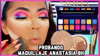 PROBANDO MAQUILLAJE: QUE ONDA CON LA NUEVA PALETA DE ANASTASIA? RIVIERA PALETTE ♥BeautybyNena