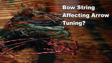 Bow String Effect On Arrow Tuning