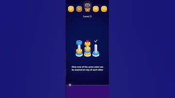 Nut Sort (ATG) Level 1-2 #shorts #nuts #sort #color #asmr 😁