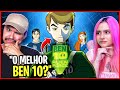 Conhecendo a histria de ben 10 fora aliengena em um vdeo  react clark