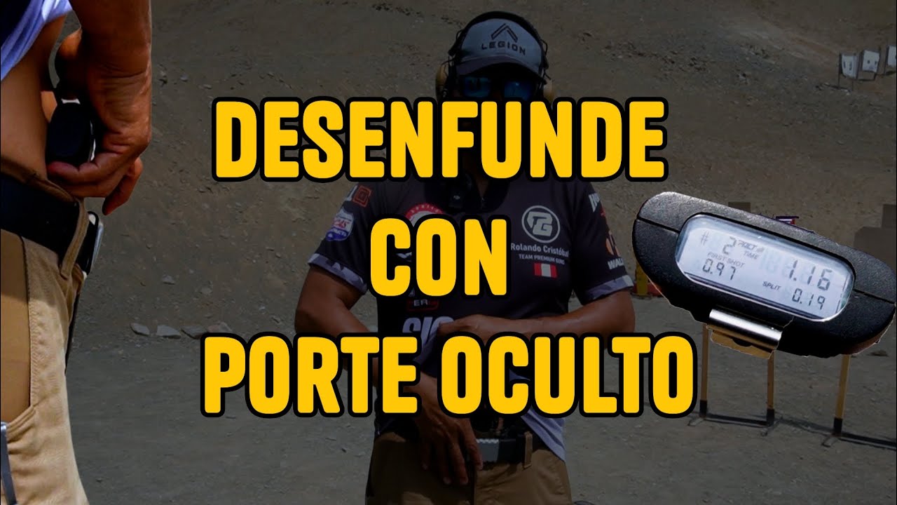 Desenfunde con porte oculto - Rolando Cristobal RDP
