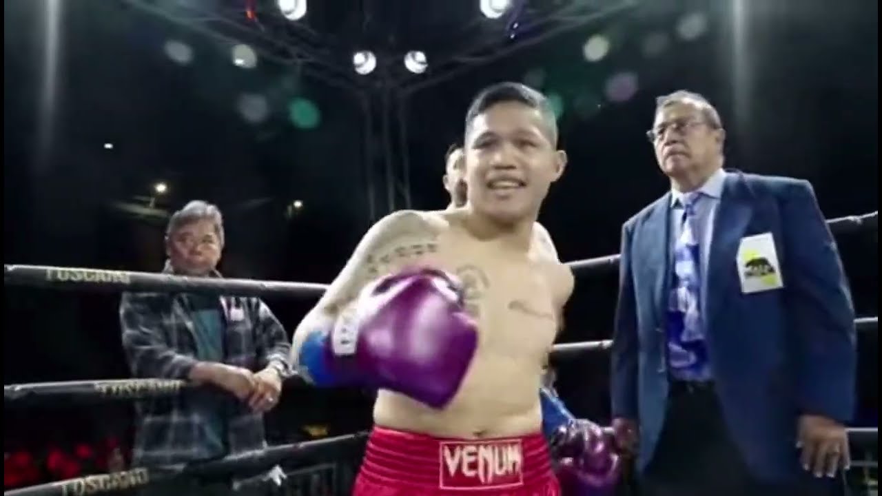 JONATHAN ALMACEN🇵🇭 VS 🇺🇸NICOLAS SAAVEDRA FULL FIGHT TOSCADO BOXING PROMOTION