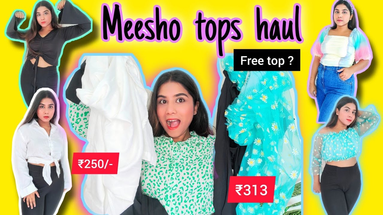 meesho tops under 500