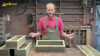 Maak Verticale Teeltbakken Voor Kruiden