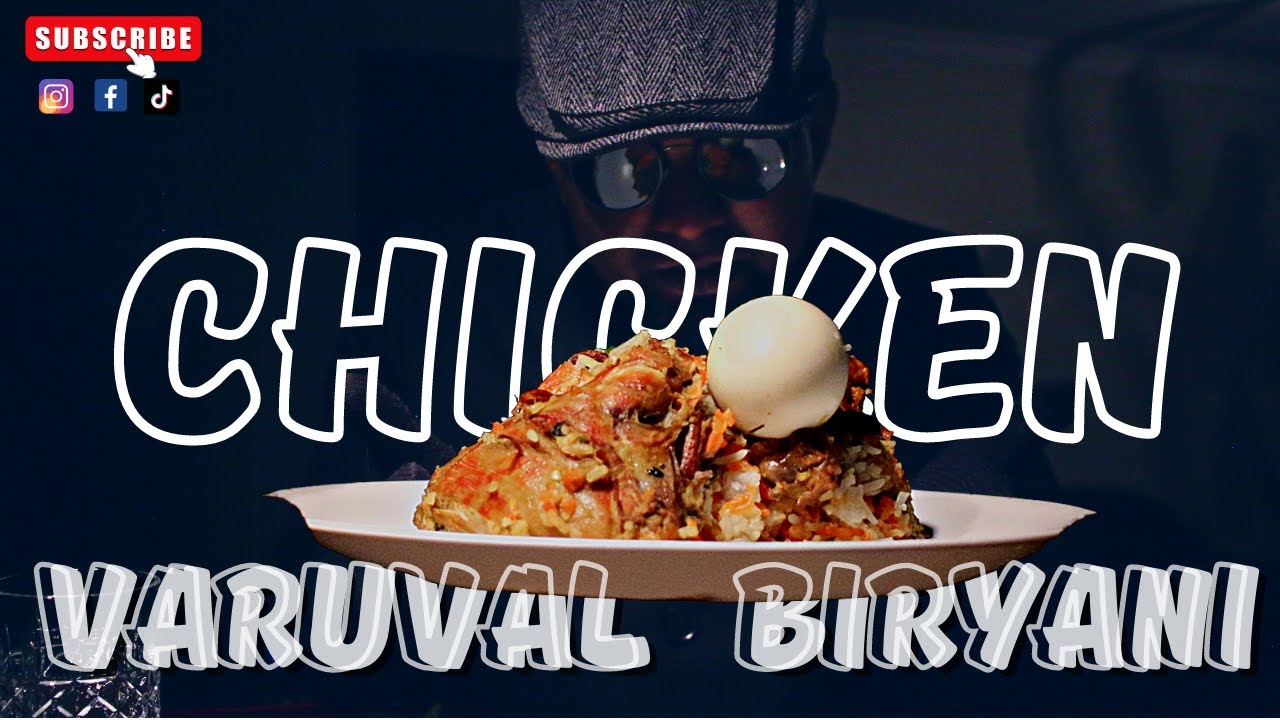 Chicken Varuval Biryani For Dinner Yummy Biryani Recipe How To Make