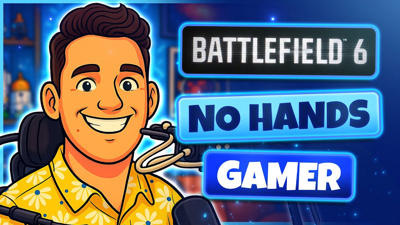 QUADRIPLEGIC GAMER | MOUTH ONLY Battlefield 6 Gameplay
