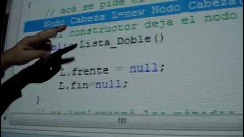 Listas Dobles