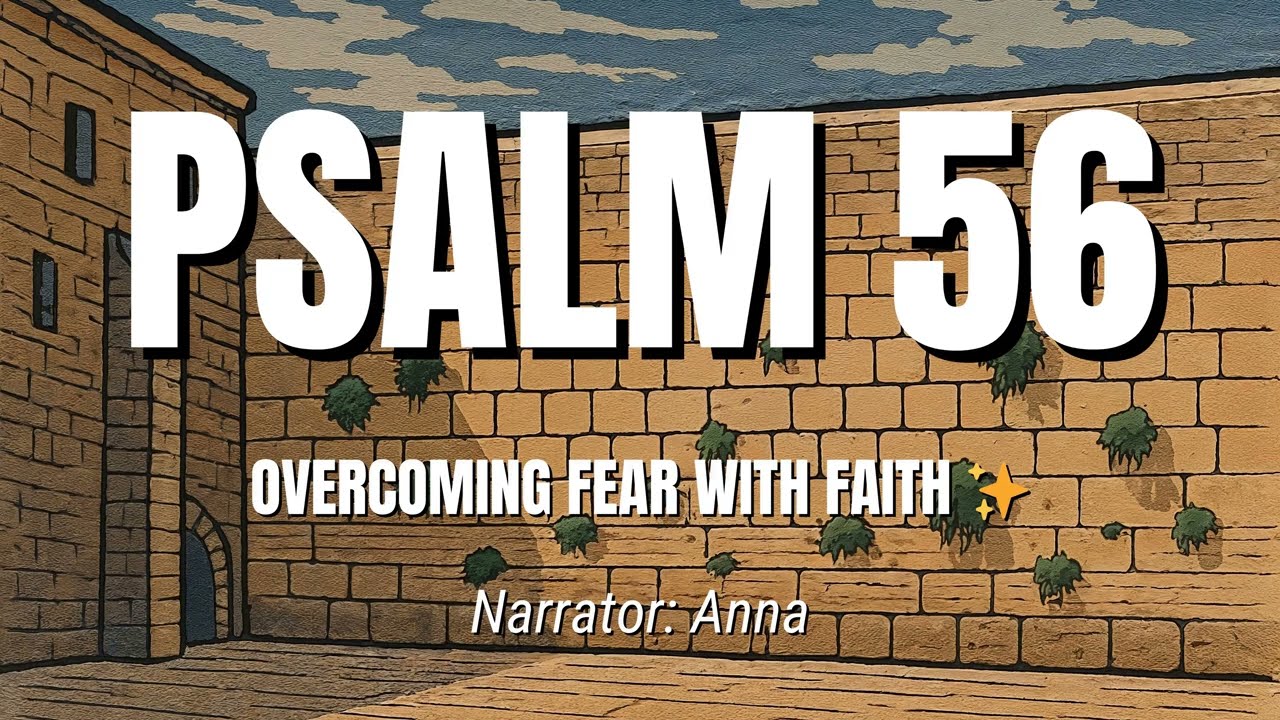 Psalm 56 | Trust in God's Protection | Overcoming Fear with Faith ✨