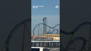 This roller coaster got stuck at the top of its lift hill, stranding riders for hours