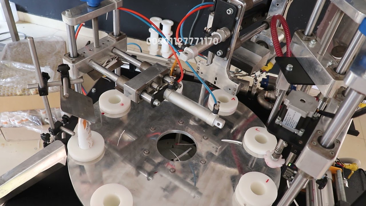 Machine de remplissage et de scellage de tubes en plastique pour dentifrice  - Npackmachine.com