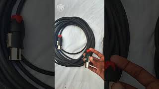 Dj Sound Loudspeaker Amplifier Speakons Connector Cable Wire Ramesht Empire