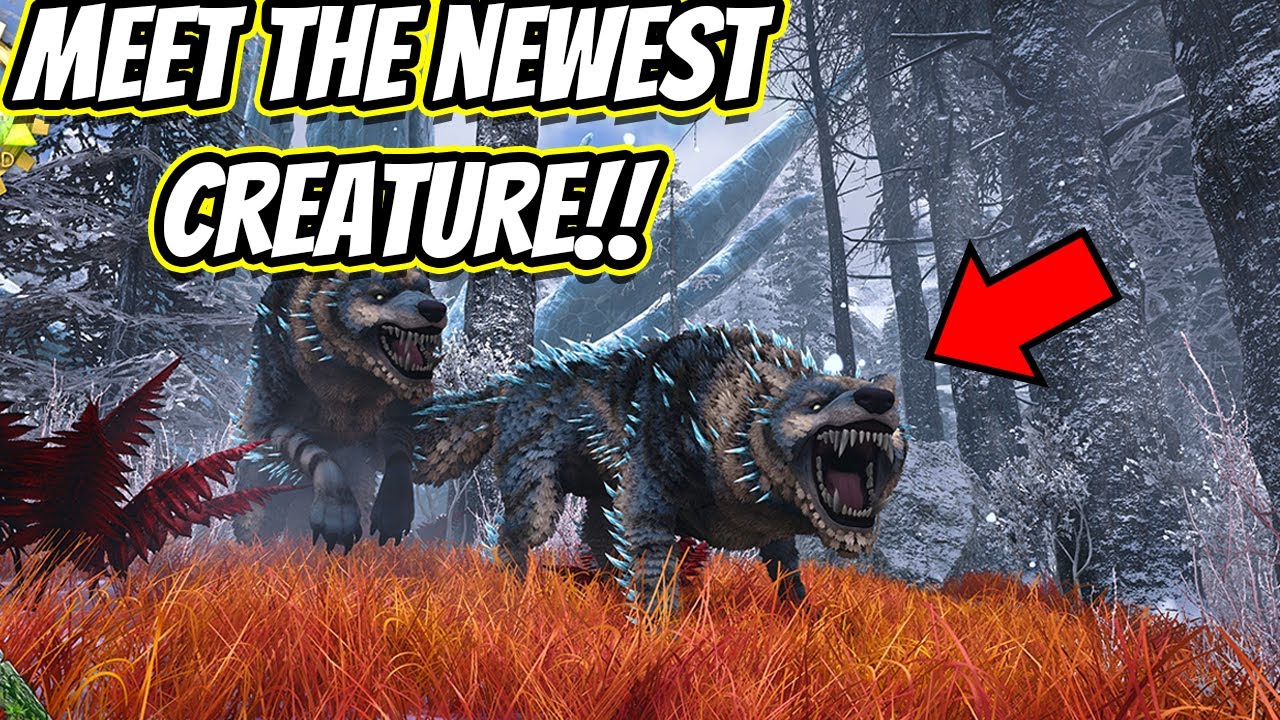 Fenrir Is The Newest Creature Coming To Ark Fjordur Ark Mod Showcase Youtube