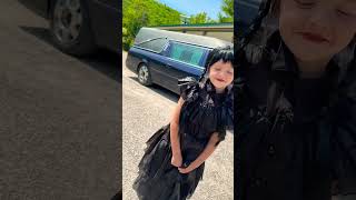 The Girl That Drives The Hearse #halloween #halloween2023 #shortvideo