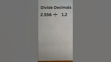 How to Divide Decimals by Decimals #shorts