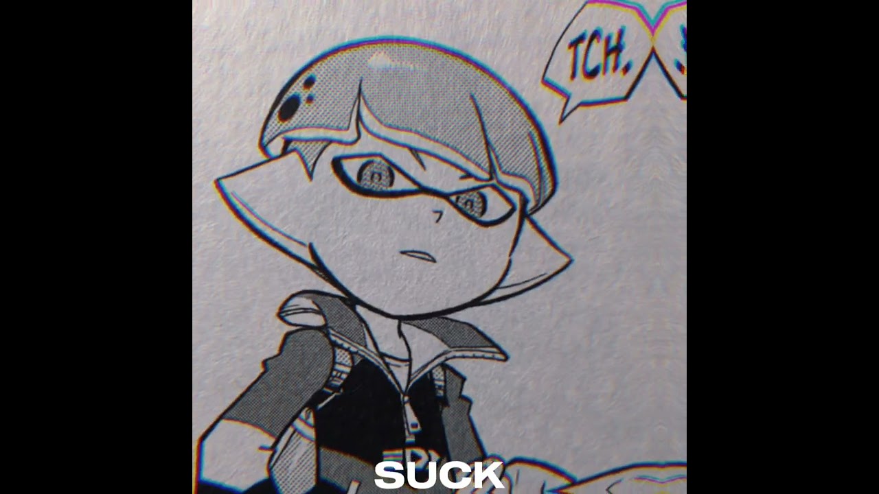 Suck It Up Edit (Vintage and Skull - Splatoon manga)