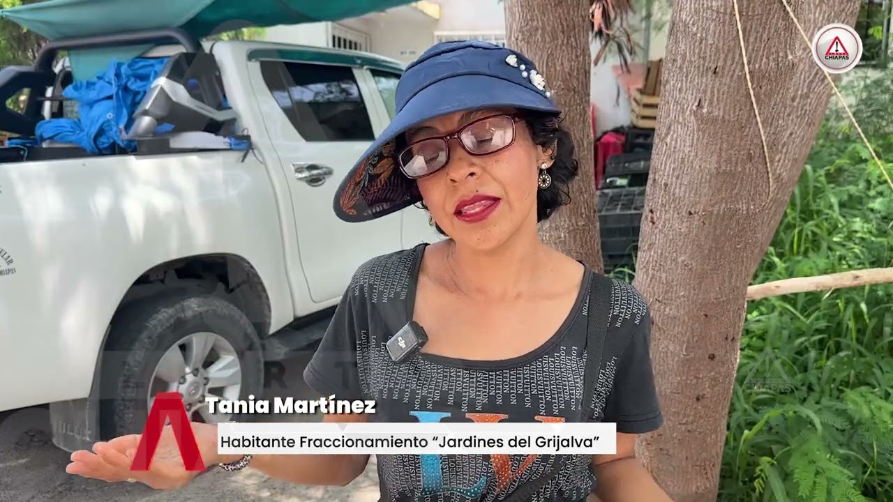 Sin agua, luz y recolección de basura en Chiapa de Corzo