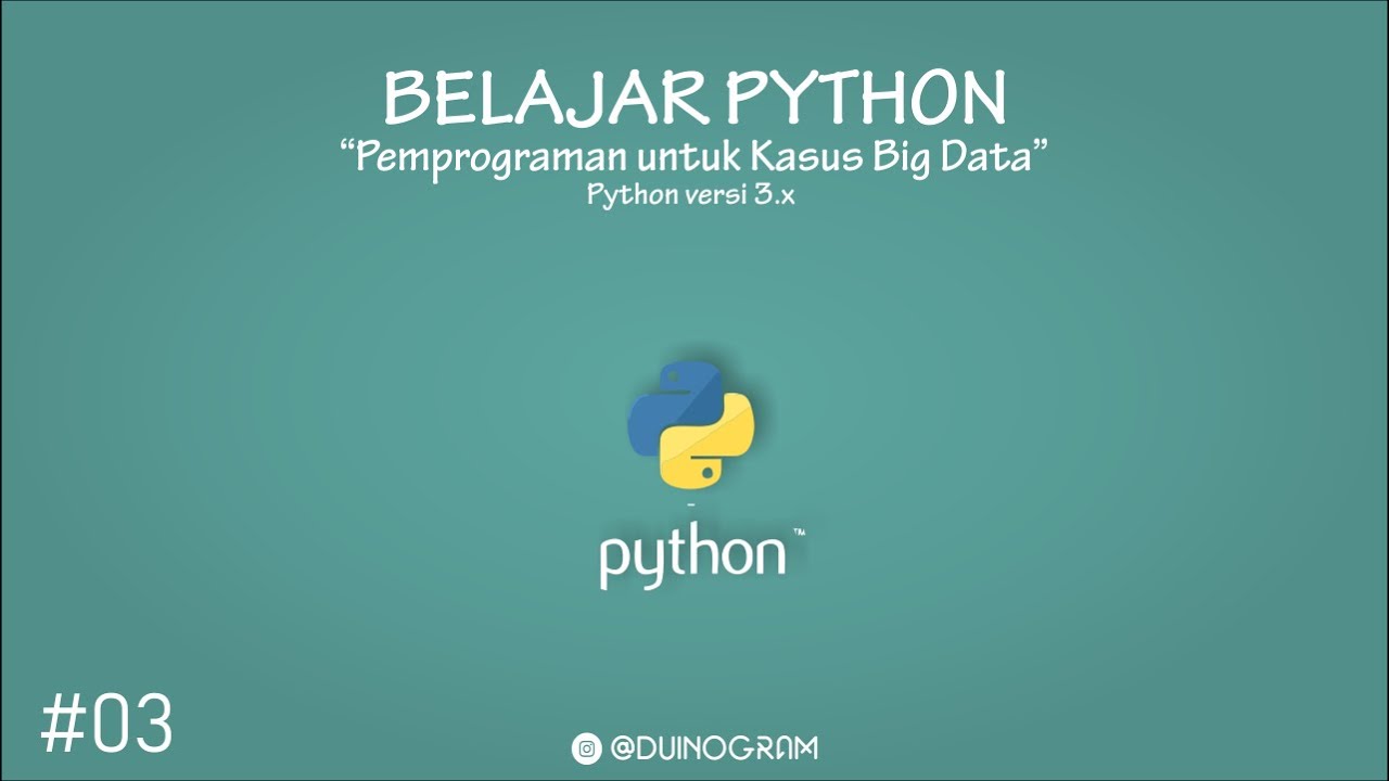 membahas soal python - youtube Images High Quality... #03 Belajar Pemprograman Python (Pemecahan Kasus 1) - YouTube