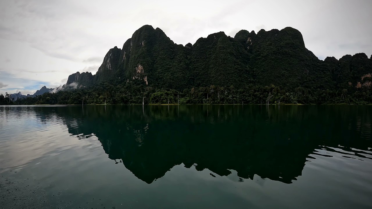 4K Hidden Cheow Lan Lake Khao Sok Thailand