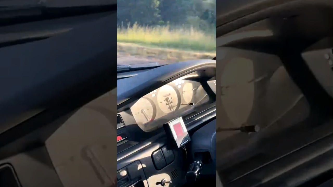 HONDA EG6 BOOSTED OFF CLOCK BIG POWER #jdmcars #fullsend #bigpower #civic