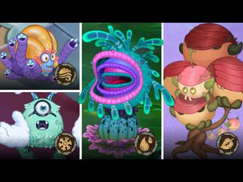 Tous les Monstres Primordiaux - Fandhul, Lowb, Bogle (My Singing Monsters)