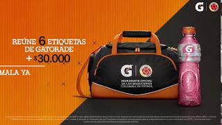 Corre por tu Sportbag Gatorade de la Selección Colombia - YouTube
