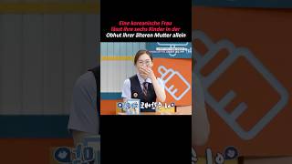 Koreas Unglückliche Großmutter.