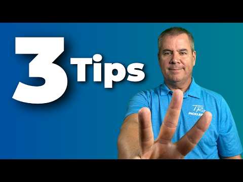 3 Tips For Improved Stacking | Advanced Pickleball Doubles Strategy with Coach Tony