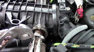Thermostat housing re-fitting 2.7d Jaguar S-Type Landrover Range Rover