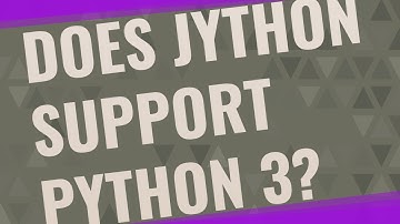 Does Jython support Python 3?