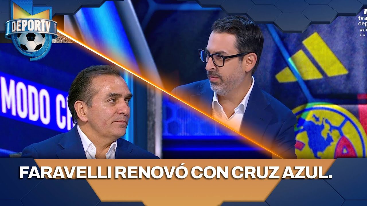 ¿Qué tan importante es Faravelli en Cruz Azul? | DeporTV | TV Azteca Deportes