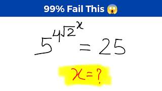 Solve Exponents Like a Genius! 🚀 | Learn the Fast Trick