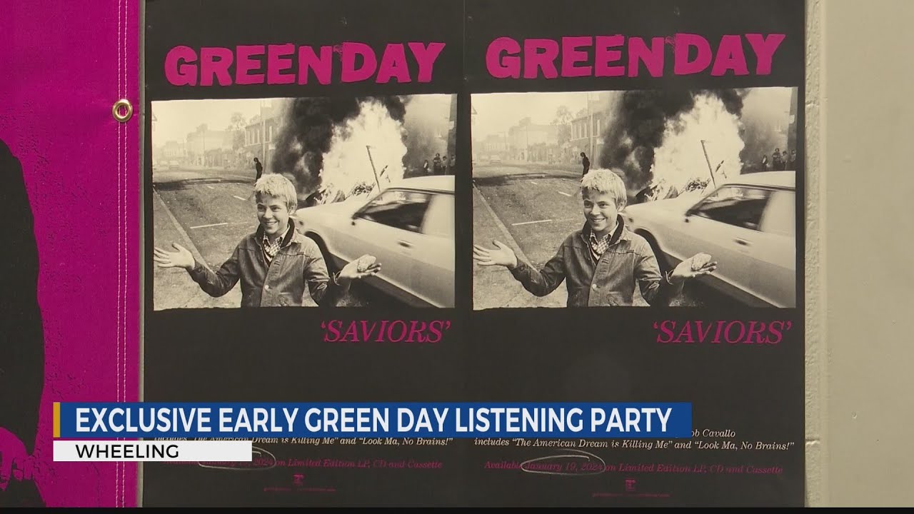 New Green Day album played early at Nail City Record