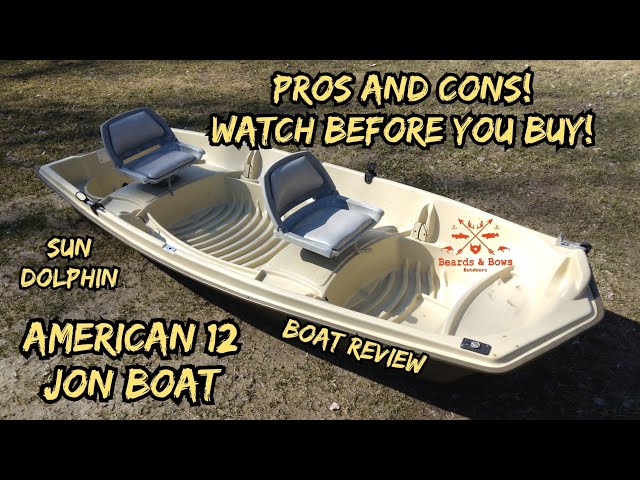 Sun Dolphin American 12 Jon Boat Pros And Cons / Watch This Before Buying!  / Boat Review / #jonboat 